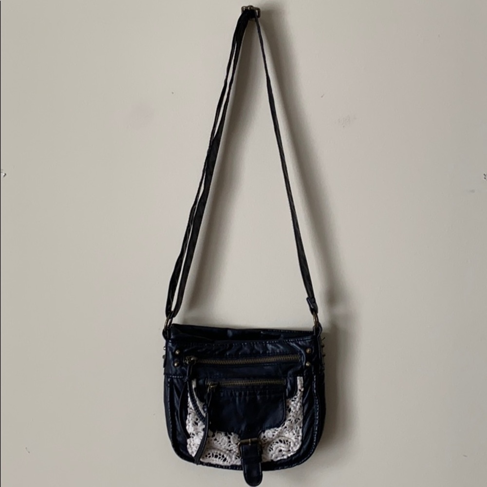 T-Shirt & Jeans Mini Crossbody Bag